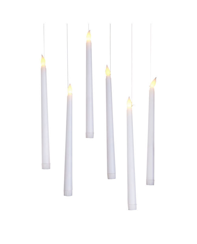 Velas Led Colgantes Blancas 27cm ***OFERTA DTO NO ACUMULABLE