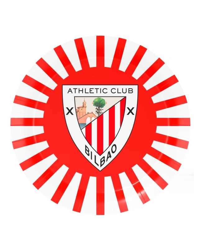 8 Platos Athletic de Bilbao 18cm