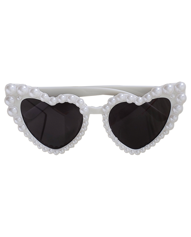 Gafas Sol Corazon Con Perlas ***OFERTA DTO NO ACUMULABLE