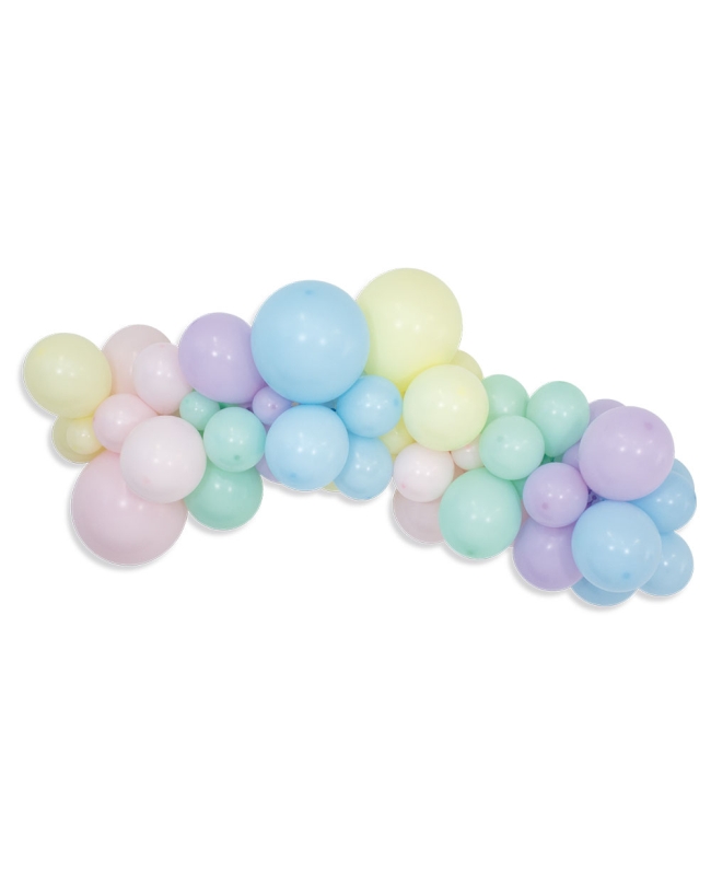 Kit Guirnalda Globos Latex Sempertex Pastel Surt - 67 Globos 609-620-630-640-650