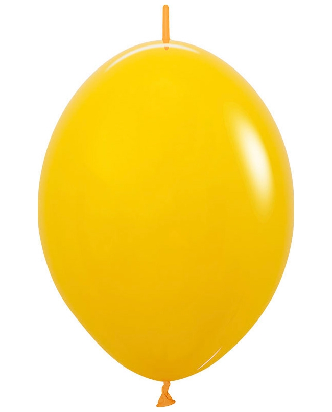 Globo Latex Link-O-Loon 12 Sempertex Fashion Amarillo Miel  30cm