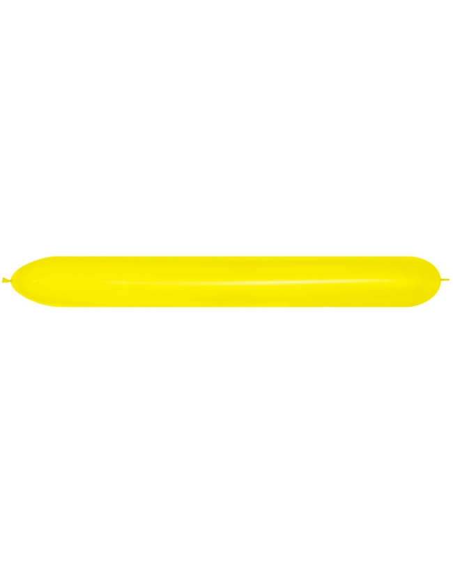 Globo Latex Link-O-Loon Sempertex Fashion Solido Amarillo 15cm X 150cm