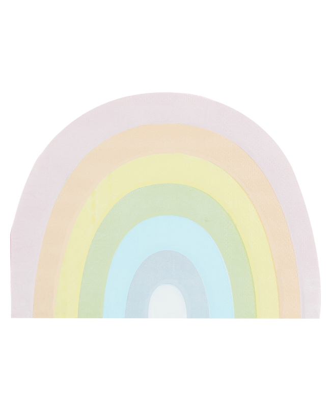 Servilletas Arco Iris Pastel ***OFERTA DTO NO ACUMULABLE