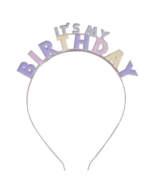 Diadema Metal Its My Bday ***OFERTA DTO NO ACUMULABLE