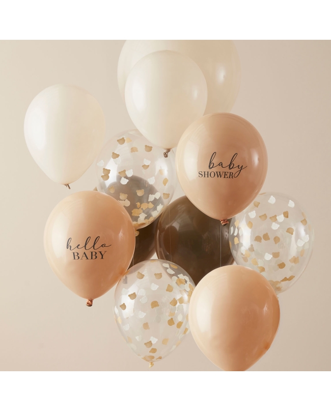 Kit Globos Latex Baby Y Confeti ***OFERTA DTO NO ACUMULABLE