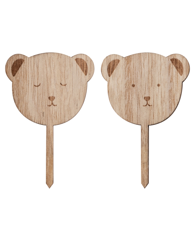 Adorno Pastel Oso Madera ***OFERTA DTO NO ACUMULABLE