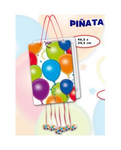 Pinata Bomb XXL Pullpinata Cumpleaños Infantil Punch Pinata Regalo